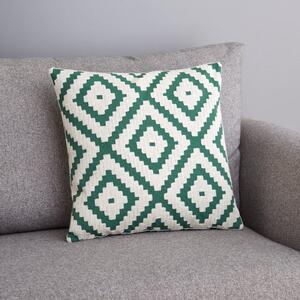 Geo Crewel Cushion Cover