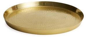 Gold Metal Hammered Tray