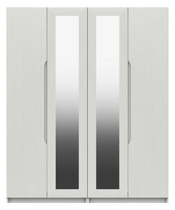 Legato 4 Door Wardrobe, Mirrored