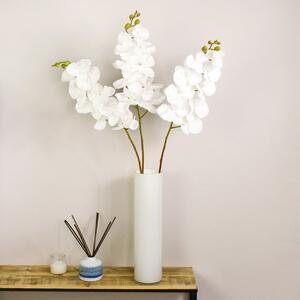 Artificial Cream Real Touch Phalaenopsis Stems