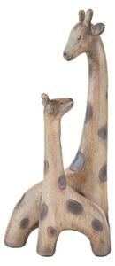 Resin Giraffe Mother and Child Ornament