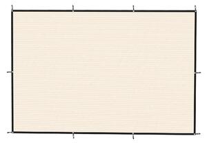 Outsunny Sun Shade Sail UV Protection Canopy with Stainless Steel Eyelets for Patio Garden 2 x 3 m Beige