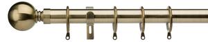 Ashton Extendable Metal Curtain Pole with Rings