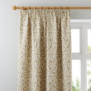 Heritage Glava Pencil Pleat Curtains