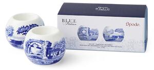 Spode Blue Italian tealight holder 2-pack Blue-white