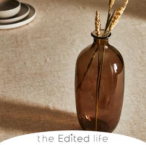 Brown Recycled Glass Bottle Vase