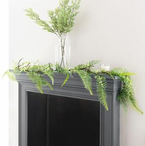 Artificial Fern Garland