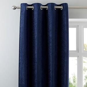 Chenille Eyelet Curtains