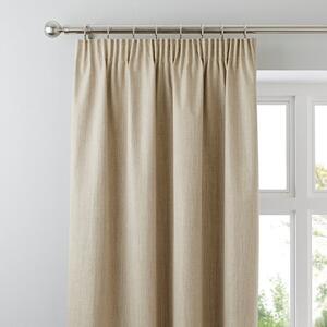 Solar Blackout Pencil Pleat Curtains