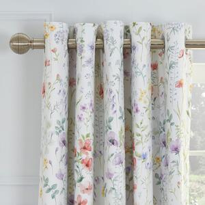 Dorma Botanical Wildflower Blackout Eyelet Curtains