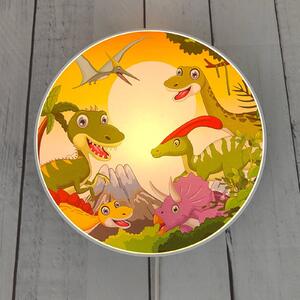 Niermann Standby Dinos wall light with a plug