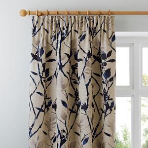 Zen Jacquard Pencil Pleat Curtains