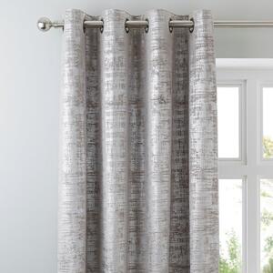 Romano Velour Eyelet Curtains