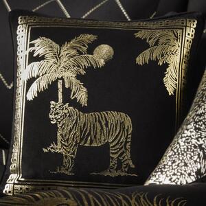 ﻿Laurence Llewelyn-Bowen Tiger Tiger Black Cushion