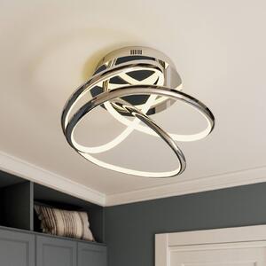 Lucande Fluxus LED ceiling lamp, 3-level dimmable