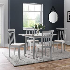 Rufford 4-6 Seater Square Extendable Dining Table Grey