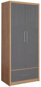 Seville Double 1 Drawer Wardrobe