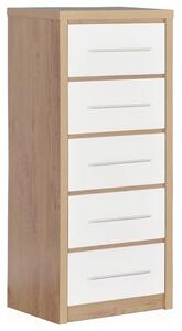 Seville Slim 5 Drawer Chest