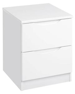 Legato 2 Drawer Bedside Table