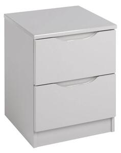 Legato 2 Drawer Bedside Table