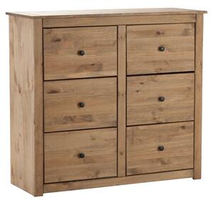 Panama 6 Drawer Chest, Pine