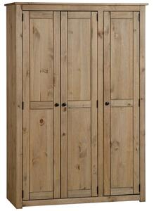 Panama Triple Wardrobe, Pine