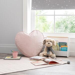 Kid's Isla Heart Pouffe Blush