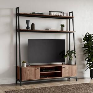 Fulton Pine Ladder Shelf TV Unit for TVs up to 60"