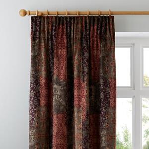 Belmont Velvet Pencil Pleat Curtains