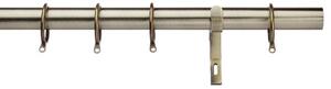 Mix & Match Extendable Metal Curtain Pole with Rings