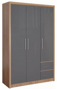 Seville Triple 2 Drawer Wardrobe