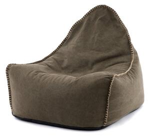 Khaki Canvas Bean Bag Chair