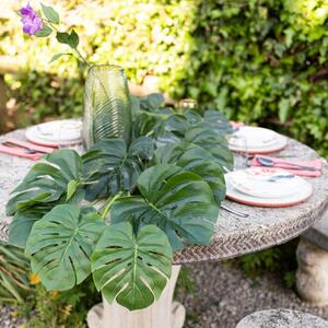 Artificial Monstera Garland