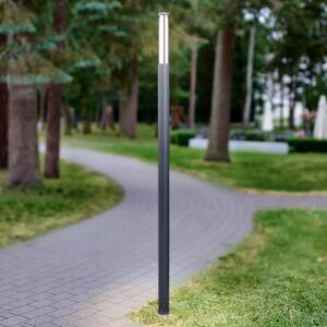 Slim, modern LED post light Sidny