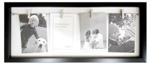 Essentials Black Peg Multi Photo Frame