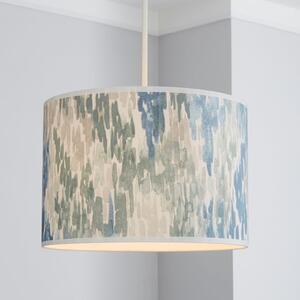 Wave Blue Lamp Shade