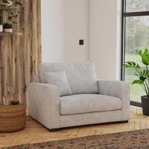 Carson Deep Sit Chunky Chenille Snuggle Chair