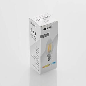 LED bulb E14 4 W 2,700 K candle filament dimmable