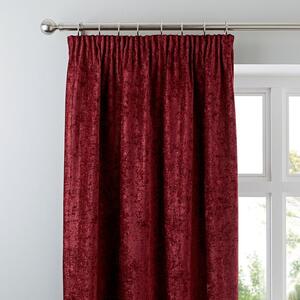 Chenille Pencil Pleat Curtains