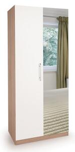 Hydge Double Wardrobe, White