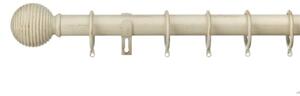 Dorma Burford Fixed Metal Curtain Pole with Rings