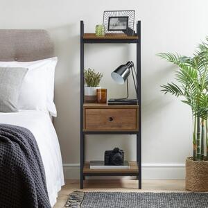 Fulton Ladder Bedside Table, Pine Effect