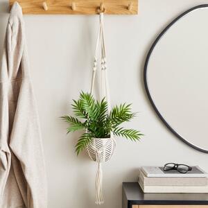 Macrame Hanging Ceramic Plant Pot