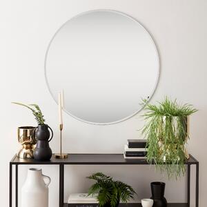 Frameless Apartment Mirror 80cm Silver
