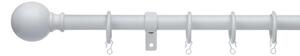 Ashton Extendable Metal Curtain Pole with Rings