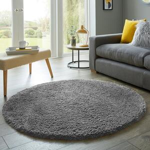 Cosy Soft Shaggy Circle Rug