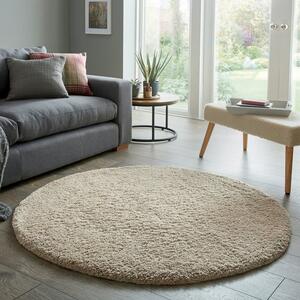 Cosy Soft Shaggy Circle Rug