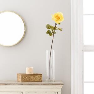 Artificial Yellow Rose Stem