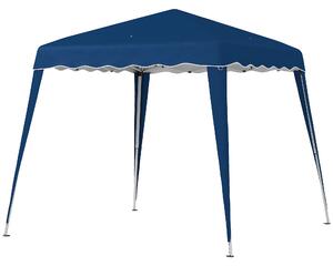 Outsunny 3 M x 3 M Base/ 2.5 M x 2.5 M Top Pop Up Gazebo with Carry Bag, Height Adjustable Party Tent for Garden, Patio Aosom UK