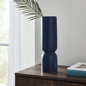 Elements Navy Ceramic Vase